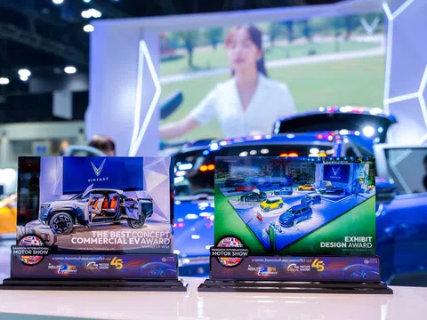 VinFast giành cú đúp giải thưởng danh giá tại triển lãm ô tô quốc tế Bangkok 2024