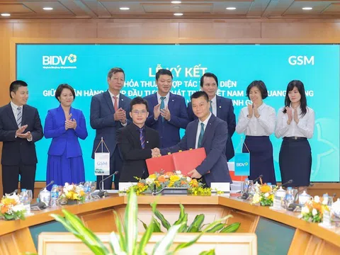Công ty GSM ký kết thoả thuận hợp tác toàn diện với Ngân hàng BIDV – Chi nhánh Quang Trung
