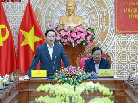 Phó Thủ tướng Trần Hồng Hà đề nghị tỉnh Lâm Đồng chủ động tháo gỡ những khó khăn, đẩy nhanh tiến độ triển khai các dự án cao tốc