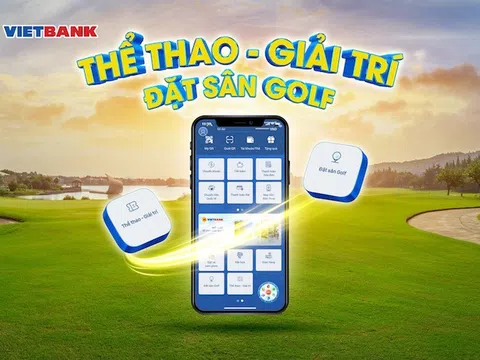 Trải nghiệm tính năng đặt sân Golf và vé thể thao – giải trí trên ứng dụng Vietbank Digital