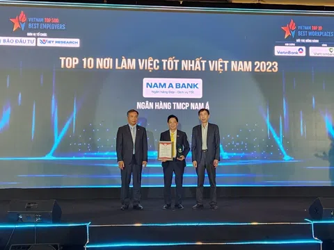 Nam A Bank vinh dự đón nhận cú đúp giải thưởng Vietnam Best WorkPlaces 2023