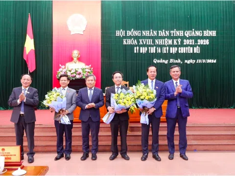 Ông Hoàng Xuân Tân làm Phó Chủ tịch UBND tỉnh Quảng Bình