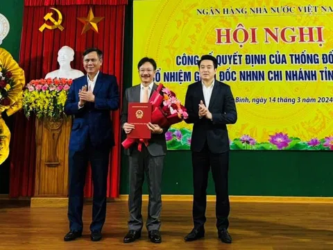 Ông Lương Hải Lưu được bổ nhiệm làm Giám đốc NHNN chi nhánh Quảng Bình