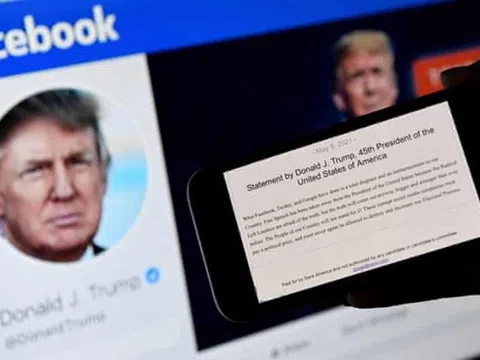 Donald Trump nhận án phạt đình chỉ 2 năm từ Facebook
