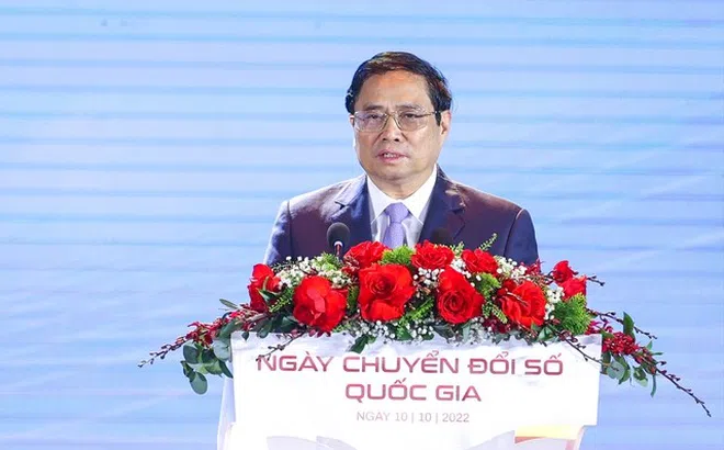 Thủ tướng Phạm Minh Chính công bố thông điệp của Chính phủ về chuyển đổi số quốc gia